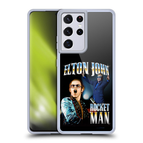 Elton John Rocketman Key Art Soft Gel Case for Samsung Galaxy S21 Ultra 5G