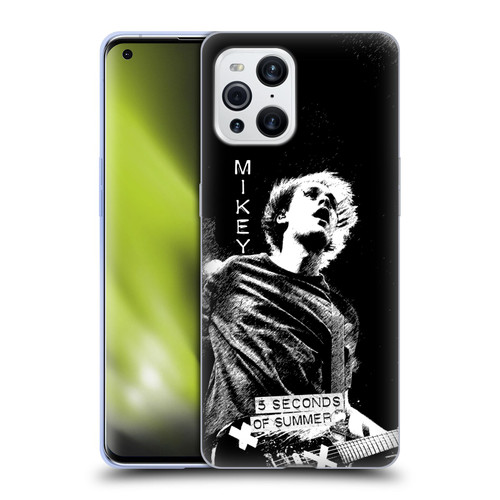 5 Seconds of Summer Solos BW Mikey Soft Gel Case for OPPO Find X3 / Pro