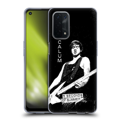 5 Seconds of Summer Solos BW Calum Soft Gel Case for OPPO A54 5G