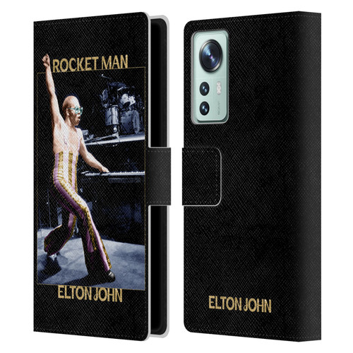 Elton John Rocketman Key Art 3 Leather Book Wallet Case Cover For Xiaomi 12
