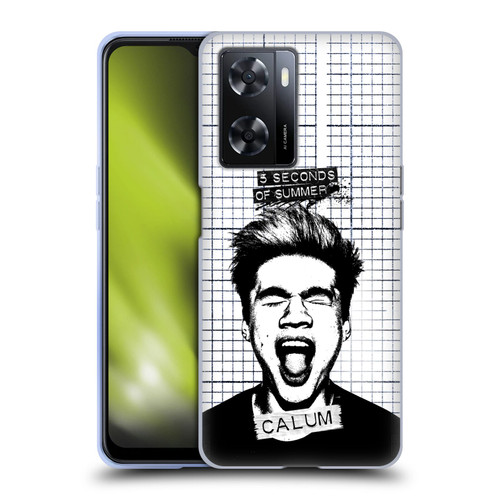 5 Seconds of Summer Solos Grained Calum Soft Gel Case for OPPO A57s