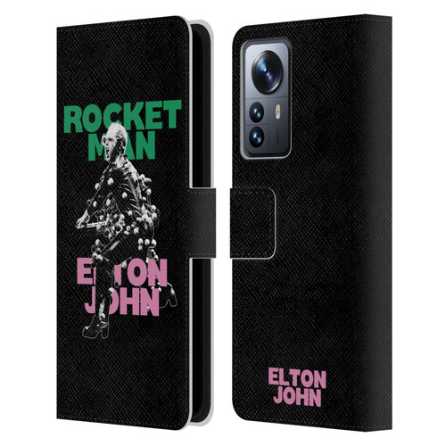 Elton John Rocketman Key Art 5 Leather Book Wallet Case Cover For Xiaomi 12 Pro