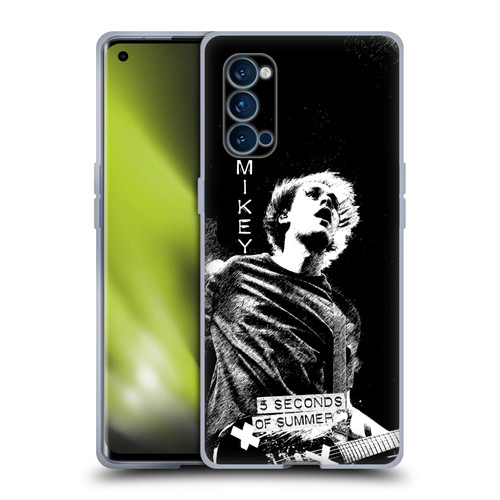 5 Seconds of Summer Solos BW Mikey Soft Gel Case for OPPO Reno 4 Pro 5G
