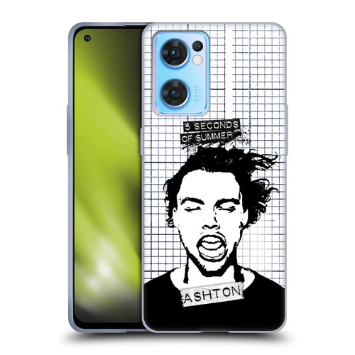 5 Seconds of Summer Solos Grained Ashton Soft Gel Case for OPPO Reno7 5G / Find X5 Lite