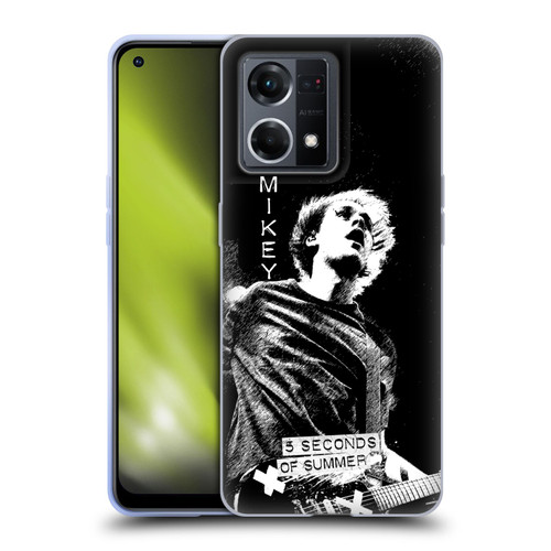 5 Seconds of Summer Solos BW Mikey Soft Gel Case for OPPO Reno8 4G