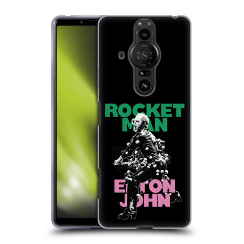Elton John Rocketman Key Art 5 Soft Gel Case for Sony Xperia Pro-I