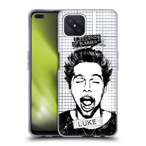 5 Seconds of Summer Solos Grained Luke Soft Gel Case for OPPO Reno4 Z 5G