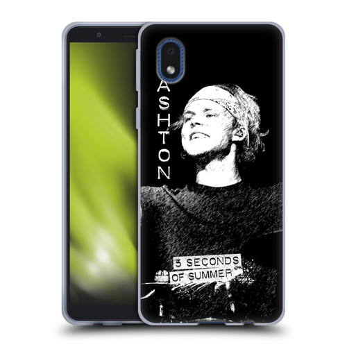 5 Seconds of Summer Solos BW Ashton Soft Gel Case for Samsung Galaxy A01 Core (2020)