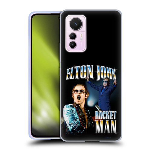 Elton John Rocketman Key Art Soft Gel Case for Xiaomi 12 Lite