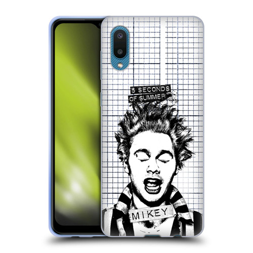 5 Seconds of Summer Solos Grained Mikey Soft Gel Case for Samsung Galaxy A02/M02 (2021)