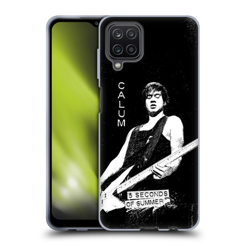 5 Seconds of Summer Solos BW Calum Soft Gel Case for Samsung Galaxy A12 (2020)