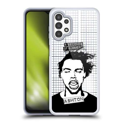 5 Seconds of Summer Solos Grained Ashton Soft Gel Case for Samsung Galaxy A13 (2022)