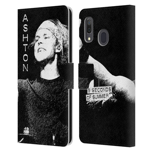 5 Seconds of Summer Solos BW Ashton Leather Book Wallet Case Cover For Samsung Galaxy A33 5G (2022)