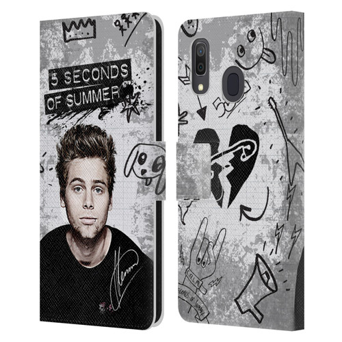 5 Seconds of Summer Solos Vandal Luke Leather Book Wallet Case Cover For Samsung Galaxy A33 5G (2022)