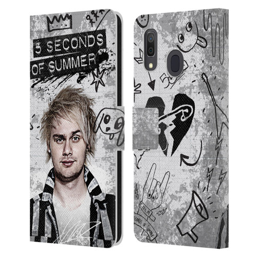 5 Seconds of Summer Solos Vandal Mikey Leather Book Wallet Case Cover For Samsung Galaxy A33 5G (2022)