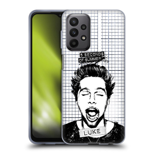 5 Seconds of Summer Solos Grained Luke Soft Gel Case for Samsung Galaxy A23 / 5G (2022)