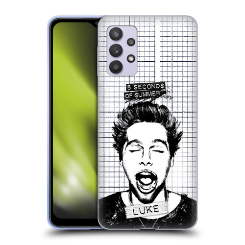 5 Seconds of Summer Solos Grained Luke Soft Gel Case for Samsung Galaxy A32 5G / M32 5G (2021)