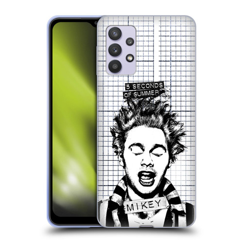 5 Seconds of Summer Solos Grained Mikey Soft Gel Case for Samsung Galaxy A32 5G / M32 5G (2021)