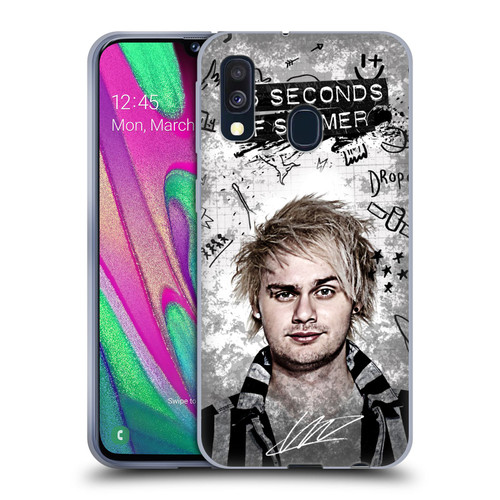 5 Seconds of Summer Solos Vandal Mikey Soft Gel Case for Samsung Galaxy A40 (2019)
