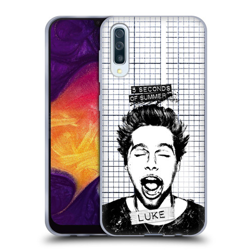 5 Seconds of Summer Solos Grained Luke Soft Gel Case for Samsung Galaxy A50/A30s (2019)
