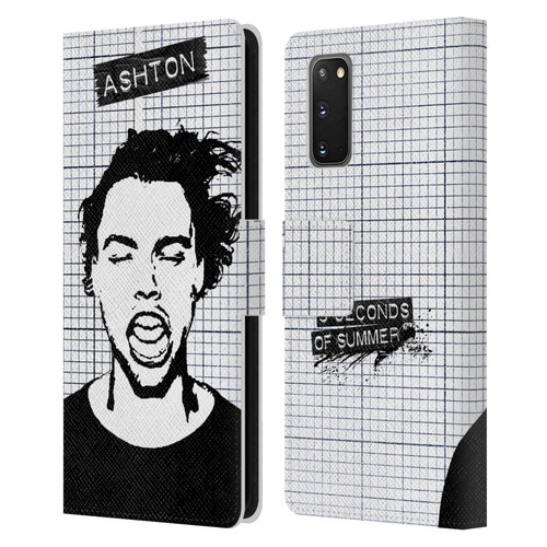 5 Seconds of Summer Solos Grained Ashton Leather Book Wallet Case Cover For Samsung Galaxy S20 / S20 5G