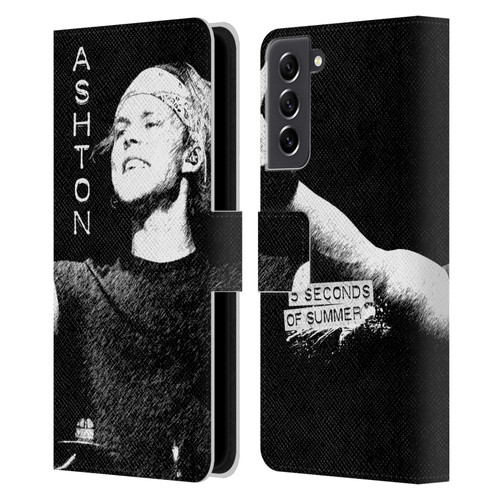 5 Seconds of Summer Solos BW Ashton Leather Book Wallet Case Cover For Samsung Galaxy S21 FE 5G