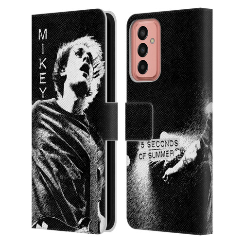 5 Seconds of Summer Solos BW Mikey Leather Book Wallet Case Cover For Samsung Galaxy M13 (2022)