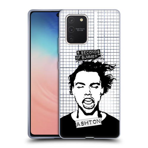 5 Seconds of Summer Solos Grained Ashton Soft Gel Case for Samsung Galaxy S10 Lite