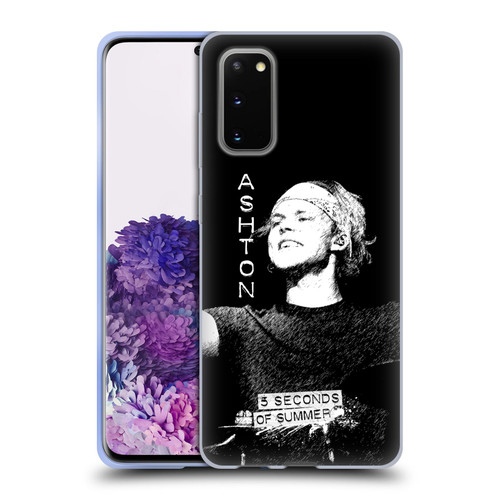 5 Seconds of Summer Solos BW Ashton Soft Gel Case for Samsung Galaxy S20 / S20 5G