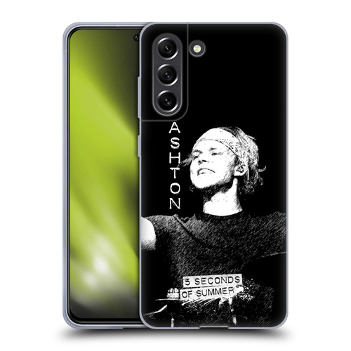 5 Seconds of Summer Solos BW Ashton Soft Gel Case for Samsung Galaxy S21 FE 5G