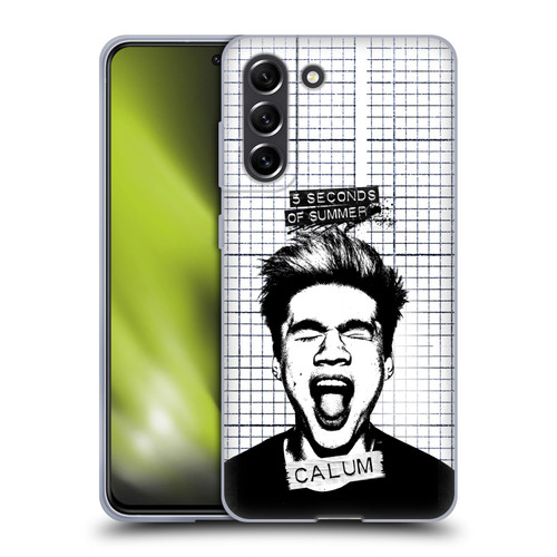 5 Seconds of Summer Solos Grained Calum Soft Gel Case for Samsung Galaxy S21 FE 5G