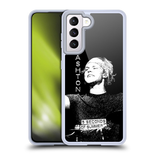 5 Seconds of Summer Solos BW Ashton Soft Gel Case for Samsung Galaxy S21 5G