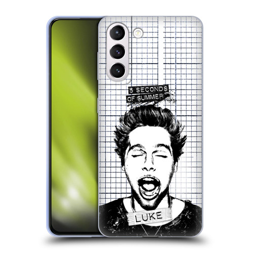 5 Seconds of Summer Solos Grained Luke Soft Gel Case for Samsung Galaxy S21+ 5G