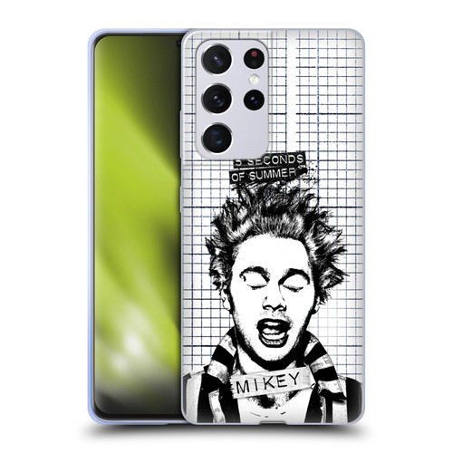 5 Seconds of Summer Solos Grained Mikey Soft Gel Case for Samsung Galaxy S21 Ultra 5G