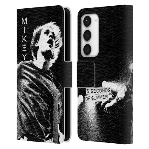 5 Seconds of Summer Solos BW Mikey Leather Book Wallet Case Cover For Samsung Galaxy S23 5G