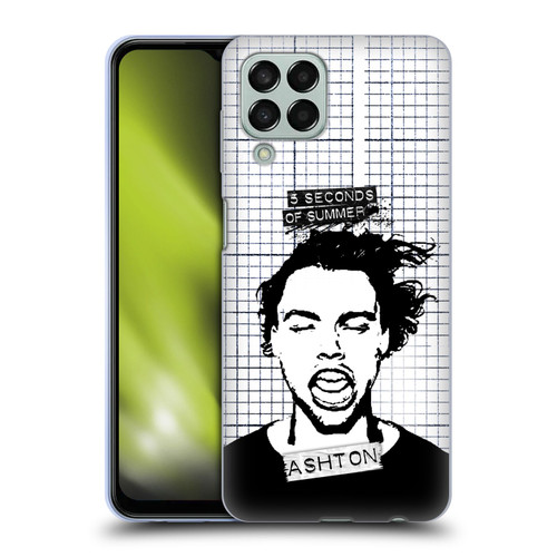 5 Seconds of Summer Solos Grained Ashton Soft Gel Case for Samsung Galaxy M33 (2022)