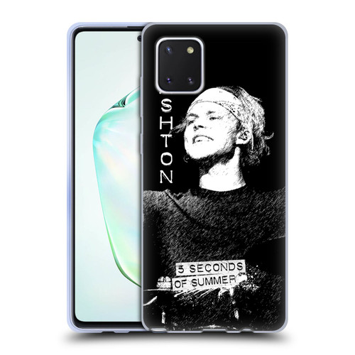 5 Seconds of Summer Solos BW Ashton Soft Gel Case for Samsung Galaxy Note10 Lite