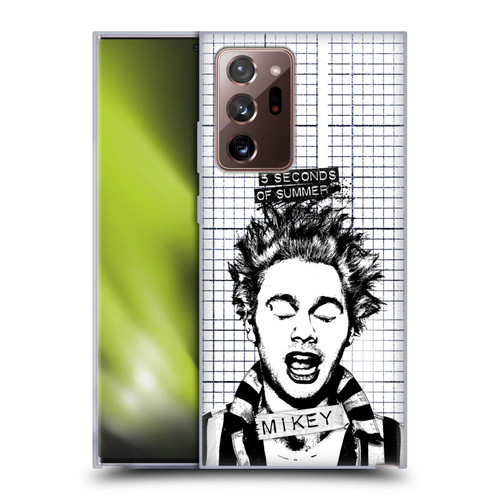 5 Seconds of Summer Solos Grained Mikey Soft Gel Case for Samsung Galaxy Note20 Ultra / 5G