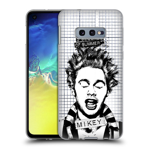 5 Seconds of Summer Solos Grained Mikey Soft Gel Case for Samsung Galaxy S10e