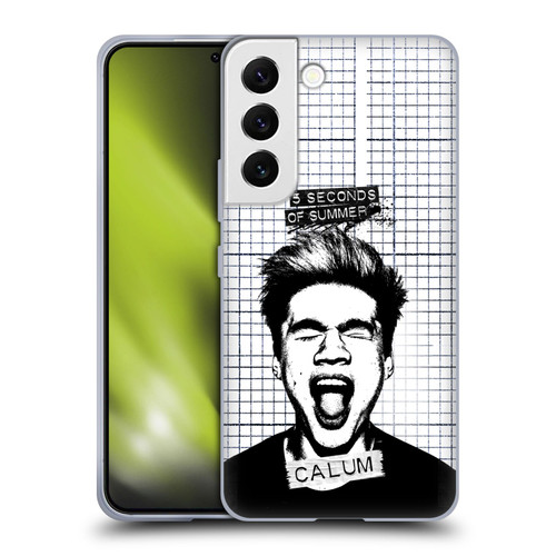 5 Seconds of Summer Solos Grained Calum Soft Gel Case for Samsung Galaxy S22 5G