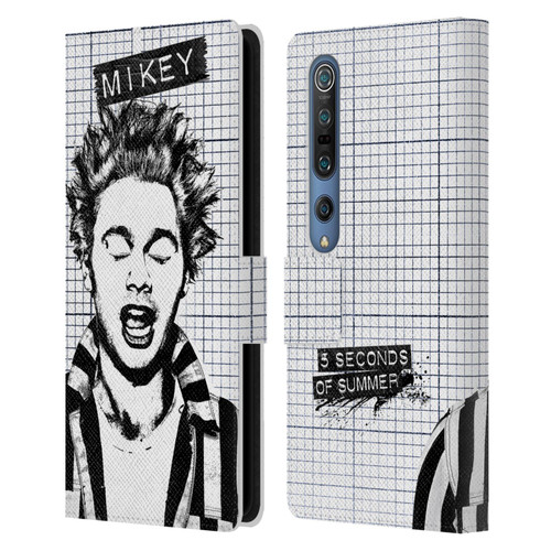 5 Seconds of Summer Solos Grained Mikey Leather Book Wallet Case Cover For Xiaomi Mi 10 5G / Mi 10 Pro 5G