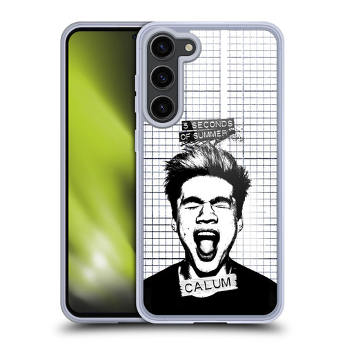 5 Seconds of Summer Solos Grained Calum Soft Gel Case for Samsung Galaxy S23+ 5G