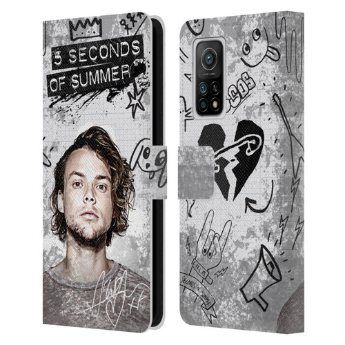 5 Seconds of Summer Solos Vandal Ashton Leather Book Wallet Case Cover For Xiaomi Mi 10T 5G