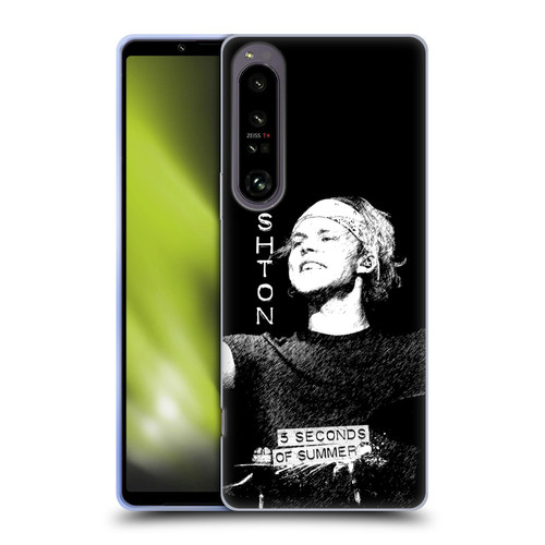 5 Seconds of Summer Solos BW Ashton Soft Gel Case for Sony Xperia 1 IV