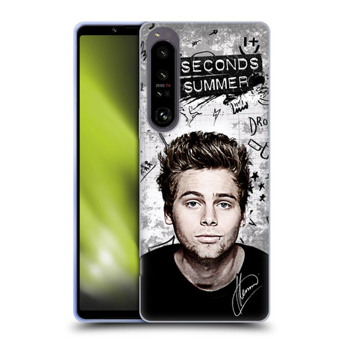 5 Seconds of Summer Solos Vandal Luke Soft Gel Case for Sony Xperia 1 IV