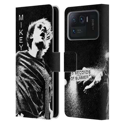 5 Seconds of Summer Solos BW Mikey Leather Book Wallet Case Cover For Xiaomi Mi 11 Ultra
