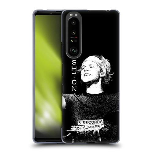 5 Seconds of Summer Solos BW Ashton Soft Gel Case for Sony Xperia 1 III