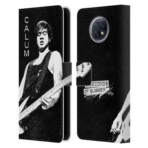 5 Seconds of Summer Solos BW Calum Leather Book Wallet Case Cover For Xiaomi Redmi Note 9T 5G