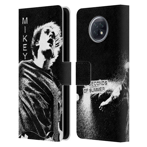 5 Seconds of Summer Solos BW Mikey Leather Book Wallet Case Cover For Xiaomi Redmi Note 9T 5G