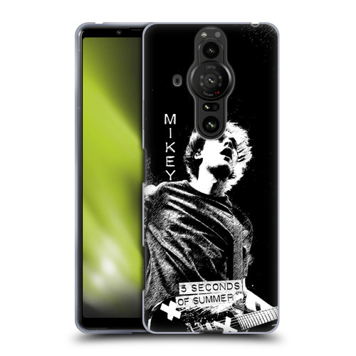 5 Seconds of Summer Solos BW Mikey Soft Gel Case for Sony Xperia Pro-I